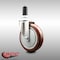 Service Caster 5 Inch 316SS Maroon Polyurethane Wheel Swivel 1-3/8 Inch Expanding Stem Caster SCC-SS316EX20S514-PPUB-MRN-138 - alternate 2